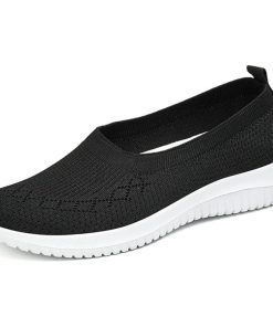 快適 スニーカー レディース 軽量 通気性 歩きやすい 履きやすい 疲れにくい 上履き 上靴 幅広 婦人(ブラック,  23.0 cm)