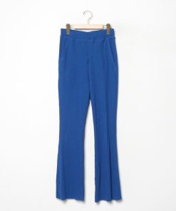 FREAK'S STORE 「FREAK'S STORE」 ブーツカットパンツ フリ- ブルー レディース