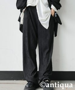 antiqua パンツ ワイドパンツ レディース