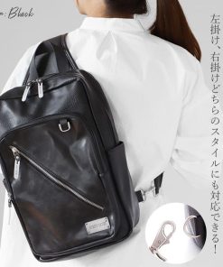 DEVICE ボディバッグ 通販ボディバッグ メンズ 大きめ 大容量 ワンショルダーバッグ A4 通勤 通学 おしゃれ シンプル 旅行 自転車 サイクリング バイク 合成皮革