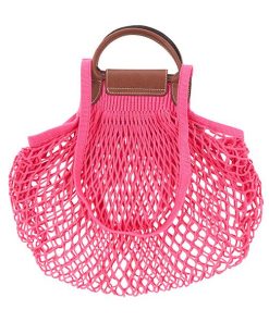 LONGCHAMP 並行輸入 ロンシャン ハンドバッグ ル プリアージュ フィレ ショルダーバッグ Lサイズ 10121 HVH P73レディース ピンク
