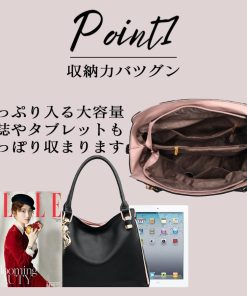 ハンドバッグ レディース トートバッグ ショルダーバッグ 2way 肩掛け 斜めがけ 大容量 通勤 旅行 パーティー 結婚式 爆買