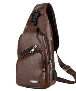 ボディバッグ メンズ ショルダーバック ベルト調節 スマホポーチ ウェストバッグ 斜めがけ レザー レトロ USBポート搭載 大容量 高級感 赤字覚悟