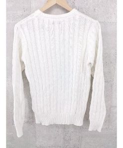 ◇ FREAK'S STORE フリークスストア コットン 長袖 ケーブル ニット セーター M ホワイト * #