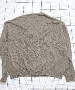 ◇ ⊇ MONO-MART モノマート シンプル系 長袖 ニットカーディガン サイズM ブラウン系 レディース E