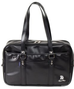 LE GRANFILE ル・グランフィール 合皮スクールバッグ ブラック/ブラウン 男子/女子 中学/高校