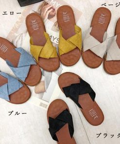 miniministore ぺたんこサンダル レディース フラット【ゆうパケット】