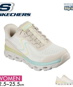 SKECHERS スケッチャーズ スニーカー レディース ローカット スリップインズ 靴 シューズ 白 GLIDE STEP SOLE 180272