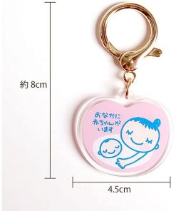 Good-L マタニティマーク アクリルキーホルダー【ハート】