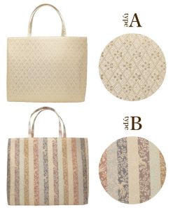 和装バッグ バック bag  着物 フォーマルカジュアル formal おしゃれ 結婚式 名物裂 01 和柄 手提げ 金襴 A4 レディース 日本製 横長