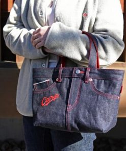 ふるさと納税 井原市 【広島東洋カープ 承認グッズ】セルビッチデニム ランチバッグ(ふるさと納税お礼の品 限定)